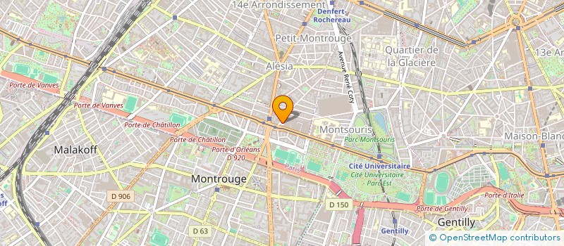 localisation de l'entreprise ECLIPSE  PARIS