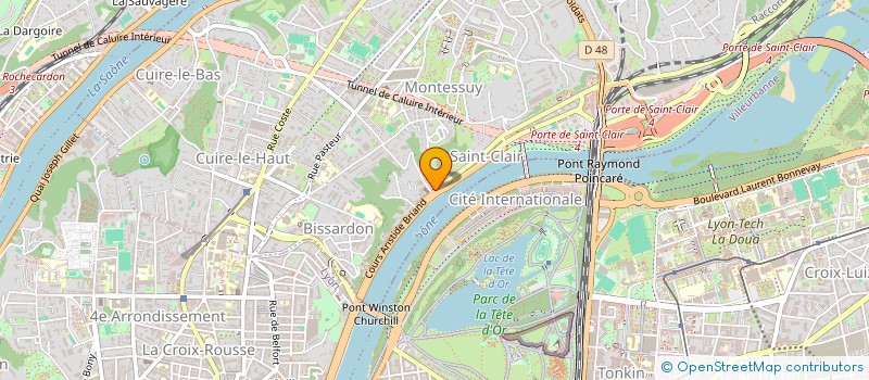 localisation de l'entreprise ECLIPSE  CALUIRE-ET-CUIRE