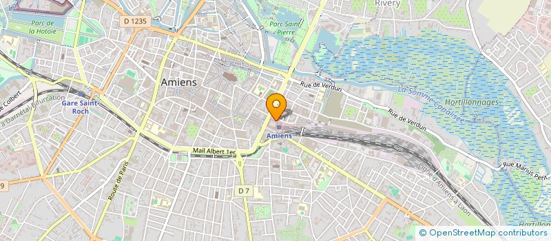 localisation de l'entreprise ECLIPSE à AMIENS