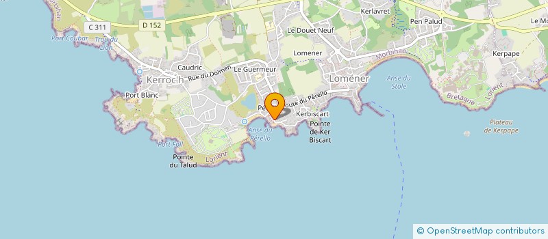 localisation de l'entreprise ECLIPSE à PLOEMEUR