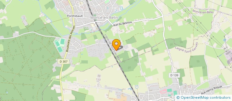 localisation de l'entreprise ECLIPSE  MONCE-EN-BELIN