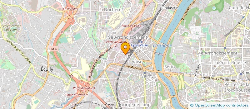 localisation de l'entreprise ECLIPSE à LYON