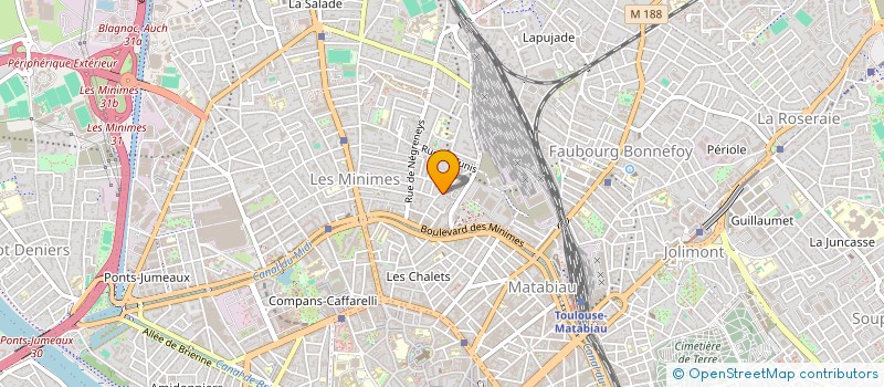 localisation de l'entreprise ECLIPSE à TOULOUSE
