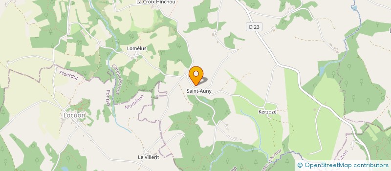 localisation de l'entreprise ECLIPSE  MELLIONNEC