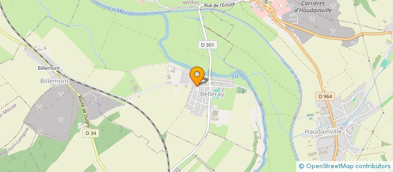 localisation de l'entreprise ECLIPSE à BELLERAY