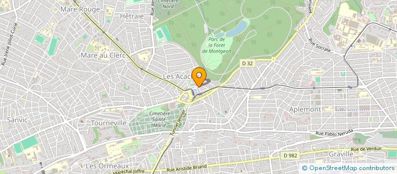 localisation de l'entreprise ECLIPSE ARCHITECTURE à LE HAVRE