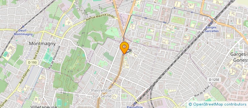 localisation de l'entreprise ECLIPSE AUTO'S à PIERREFITTE-SUR-SEINE