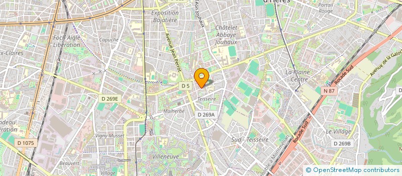 localisation de l'entreprise ECLIPSE CITY  GRENOBLE