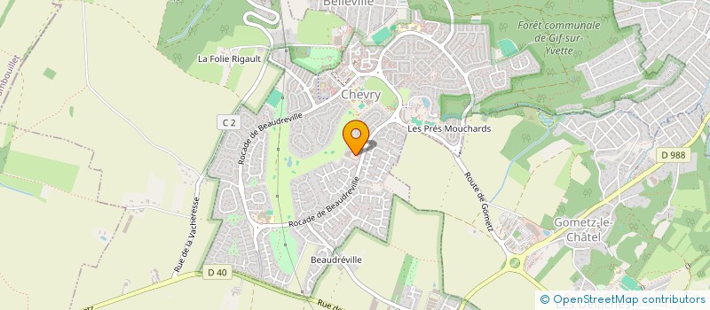 localisation de l'entreprise ECLIPSE CREATION  GIF-SUR-YVETTE