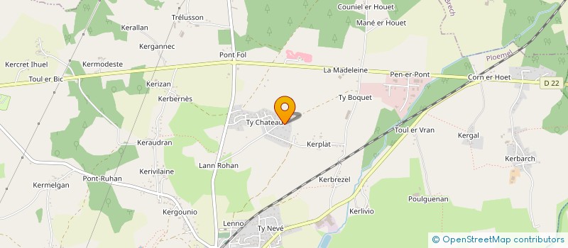 localisation de l'entreprise ECLIPSE D'ARGENT DIFFUSION à PLOEMEL