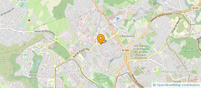 localisation de l'entreprise ECLIPSE ISTEC SAS à MONTPELLIER