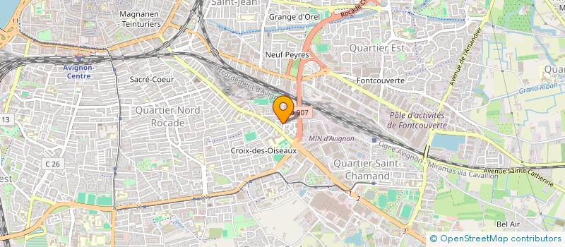 localisation de l'entreprise ECLIPSE LIGHTING  AVIGNON