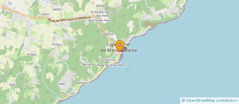 localisation de l'entreprise ECLIPSE LOCATION  CAPESTERRE-DE-MARIE-GALANTE