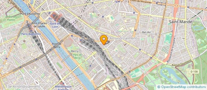 localisation de l'entreprise ECLIPSE PRODUCTIONS  PARIS