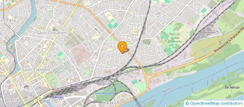 localisation de l'entreprise ECLIPSIUM à NANTES