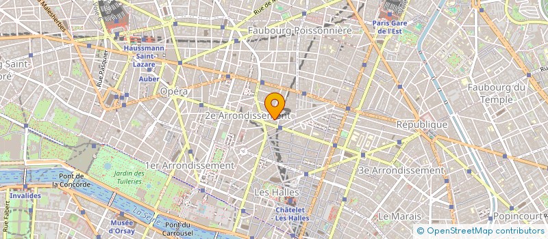 localisation de l'entreprise ECLIPSO HOLDING  PARIS