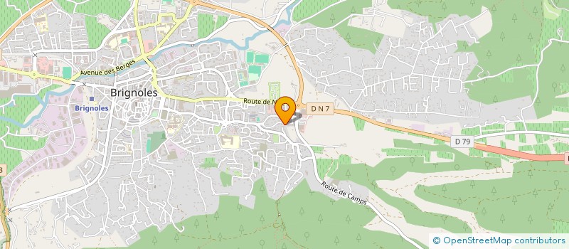 localisation de l'entreprise ECLISUD à BRIGNOLES