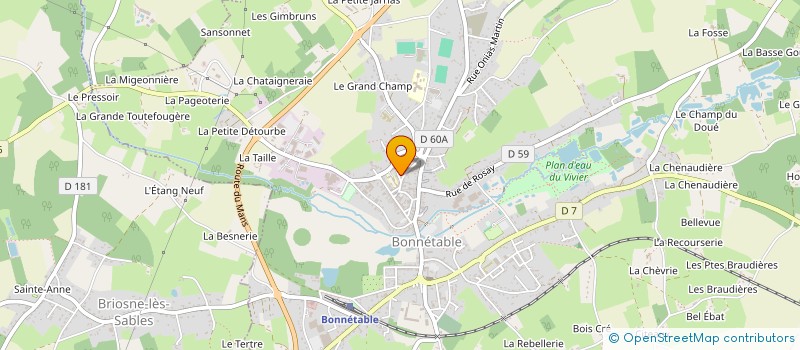 localisation de l'entreprise ECLIWEB  LE MANS