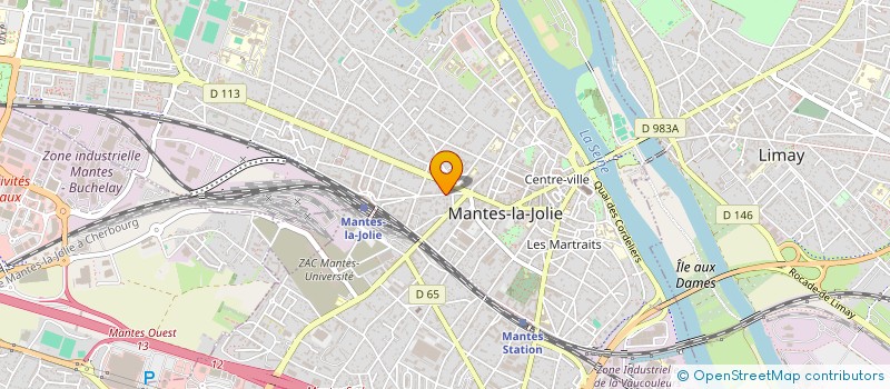 localisation de l'entreprise ECLM-GRID à MANTES-LA-JOLIE