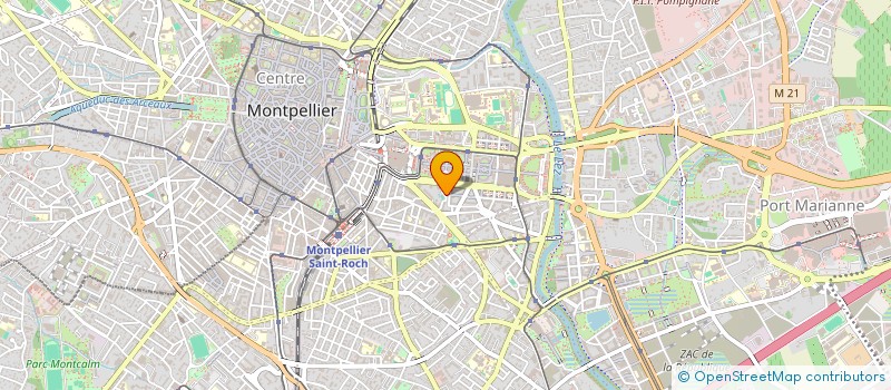 localisation de l'entreprise ECLO à MONTPELLIER