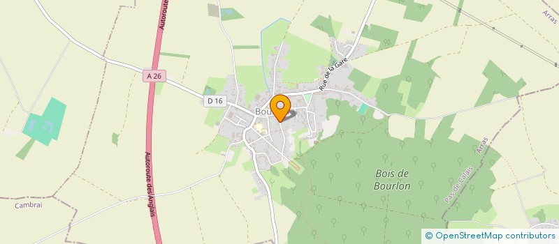 localisation de l'entreprise ECLORE  BOURLON