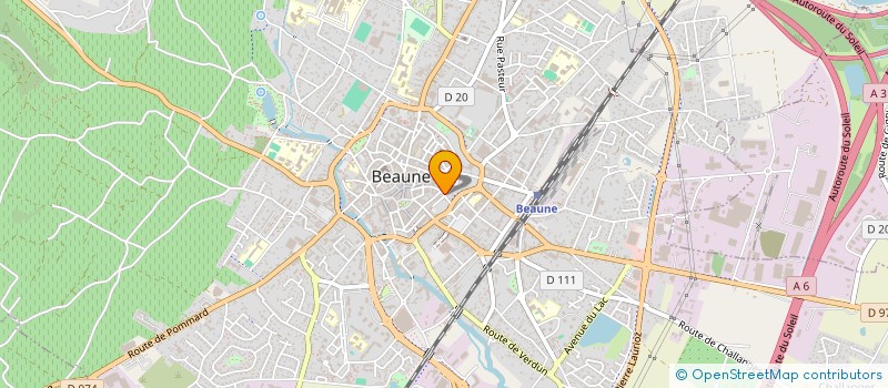 localisation de l'entreprise ECLOS ARCHITECTES à BEAUNE