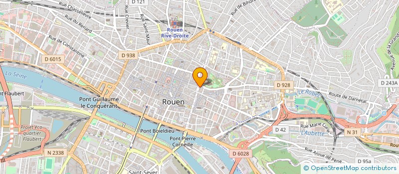 localisation de l'entreprise ECLOZ à ROUEN