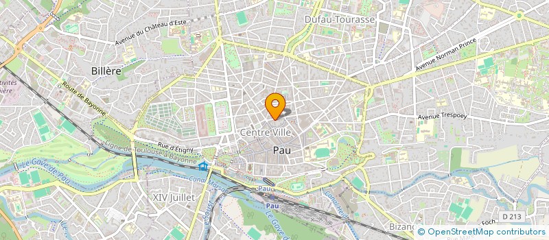 localisation de l'entreprise ECLOZ à PAU