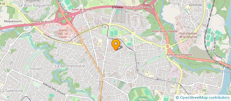 localisation de l'entreprise ECLOZION à NANTES