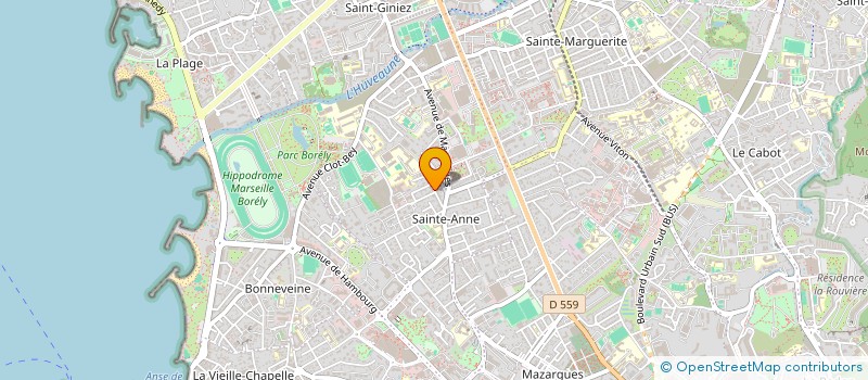 localisation de l'entreprise ECLR à MARSEILLE