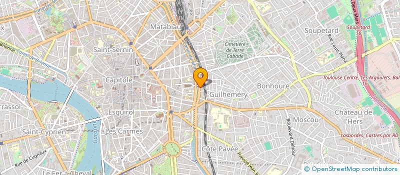 localisation de l'entreprise ECLYPSE  TOULOUSE