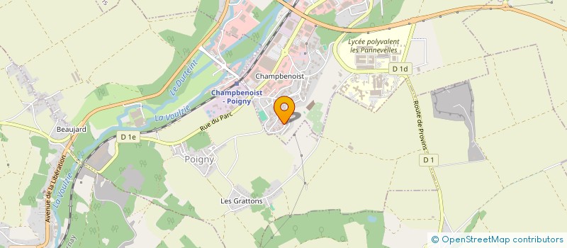 localisation de l'entreprise ECM à PROVINS
