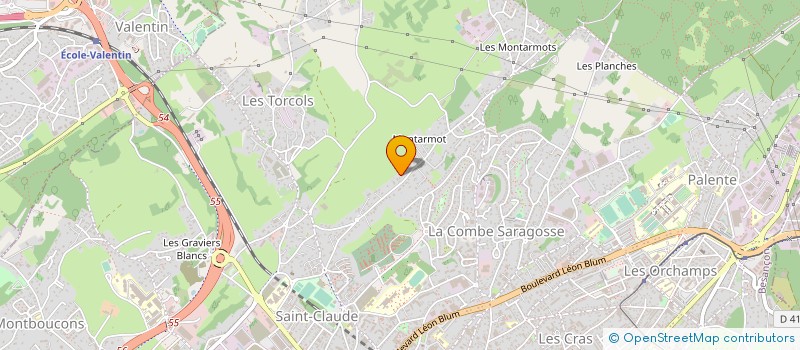 localisation de l'entreprise ECM AUTOMATION à BESANCON