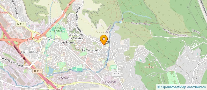 localisation de l'entreprise ECM AUTOMOBILES à VITROLLES