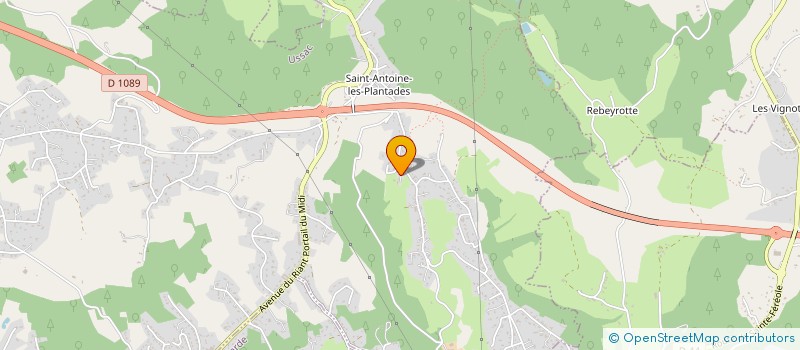 localisation de l'entreprise ECM ENTITY  USSAC