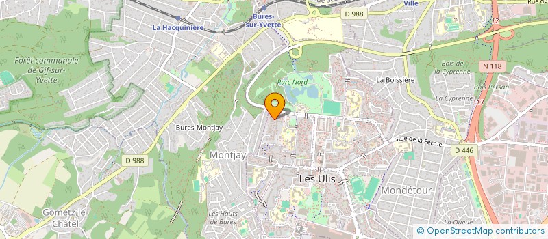 localisation de l'entreprise ECM LOPES à LES ULIS