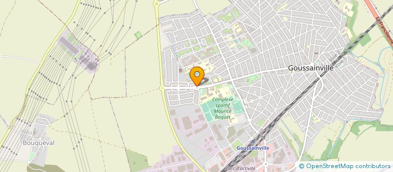 localisation de l'entreprise ECM SERVICES à GOUSSAINVILLE