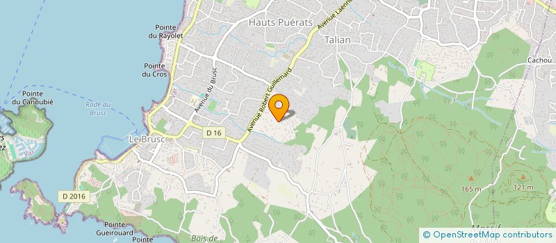 localisation de l'entreprise ECM SNOW à SIX-FOURS-LES-PLAGES