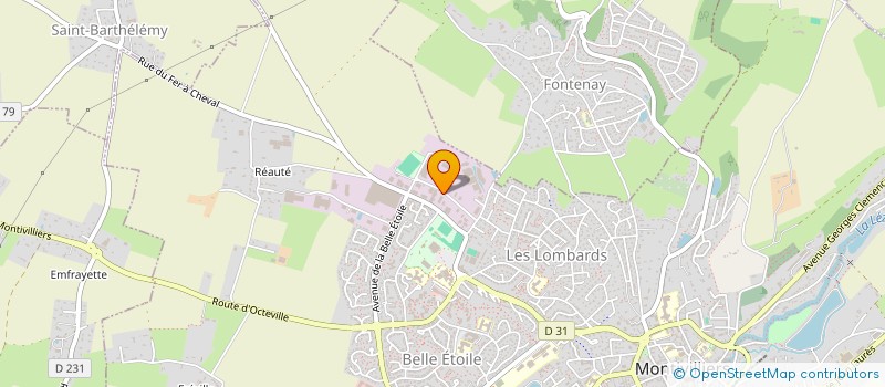 localisation de l'entreprise ECMA ETUDES CONCEPTION MENUISERIES ALUM  MONTIVILLIERS