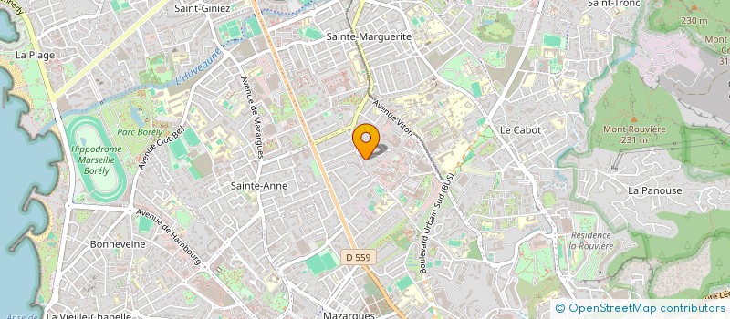 localisation de l'entreprise ECMN à MARSEILLE