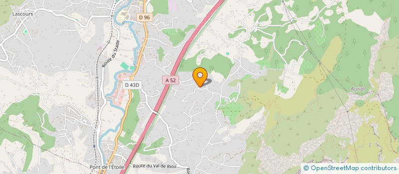 localisation de l'entreprise ECMPP  ROQUEVAIRE