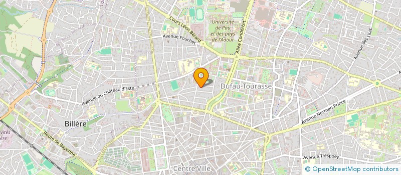 localisation de l'entreprise ECMT IMMO  CHAMONIX-MONT-BLANC