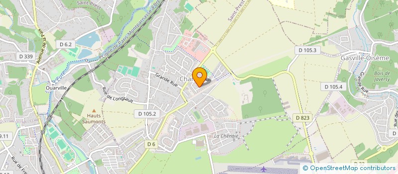 localisation de l'entreprise ECNA à CHAMPHOL