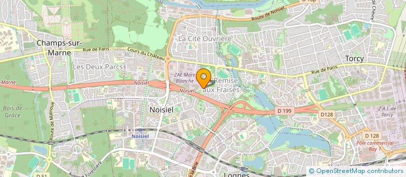 localisation de l'entreprise ECNL INVEST  NOISIEL