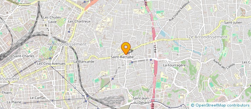 localisation de l'entreprise ECO à MARSEILLE
