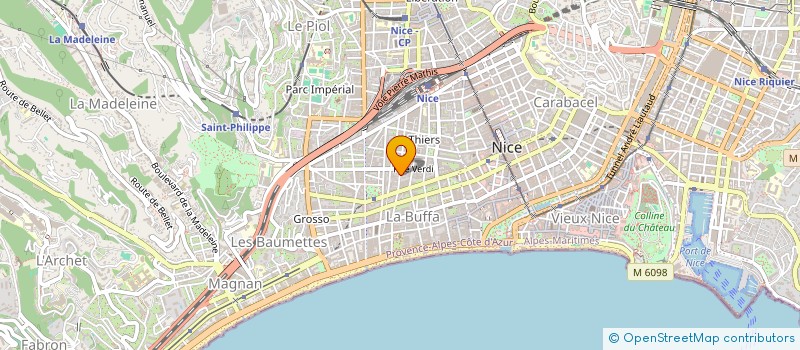 localisation de l'entreprise ECO à NICE