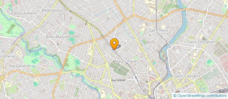 localisation de l'entreprise ECO à NANTES