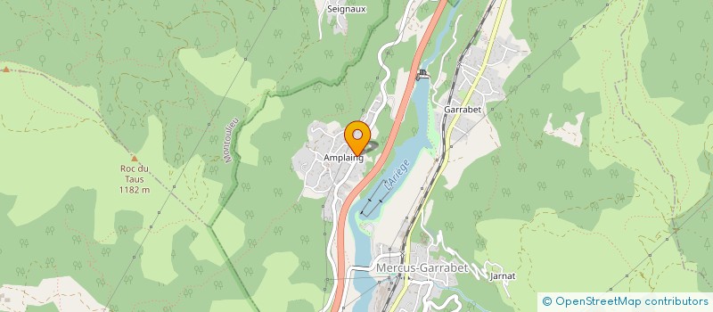 localisation de l'entreprise ECO  ARIGNAC