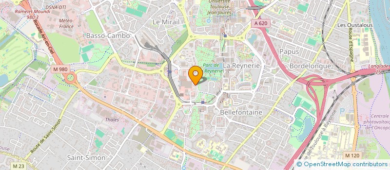 localisation de l'entreprise ECO-81 à TOULOUSE