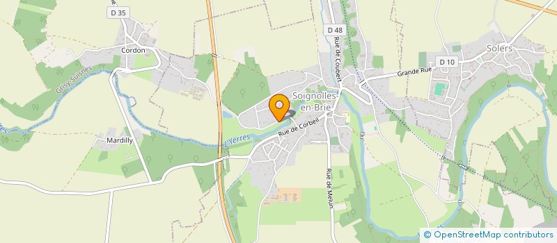 localisation de l'entreprise ECO  SOIGNOLLES-EN-BRIE